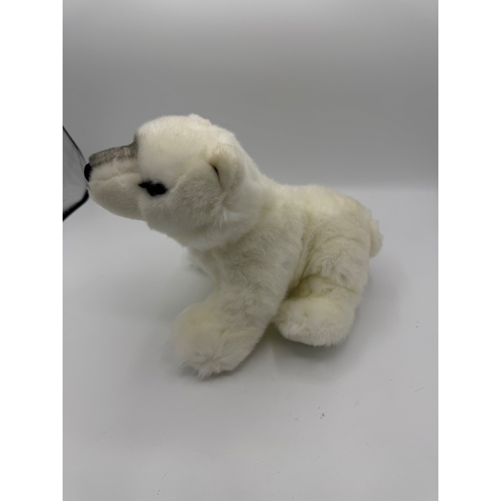 Nature Planet Polar Bear Plush White Arctic Cub Stuffed Animal Realistic 3103